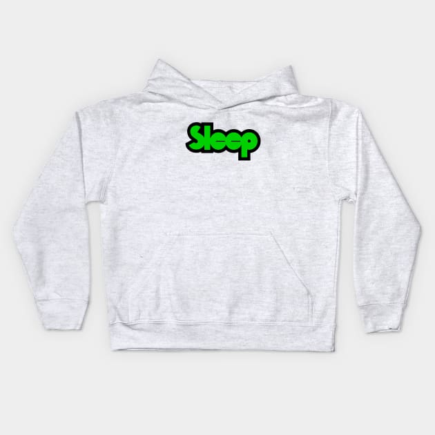 Sleep Band Stoner Kids Hoodie by bagustantowi